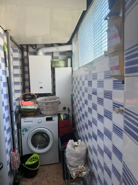 Kitchen of Flat for sale in Badia del Vallès  with Air Conditioner, Heating and Furnished