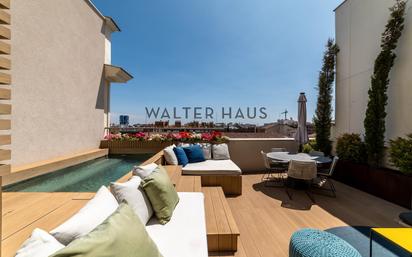 Terrace of Attic for sale in  Madrid Capital  with Air Conditioner, Heating and Terrace
