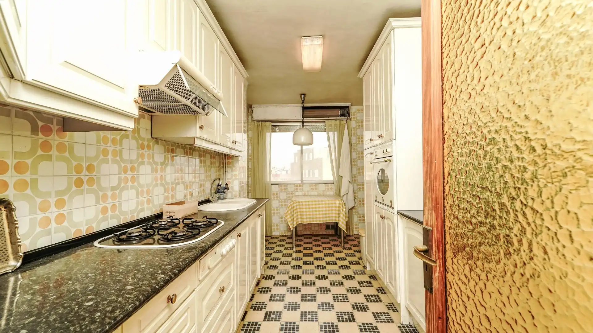 Küche von Wohnung zum Verkauf in  Palma de Mallorca mit Parkett