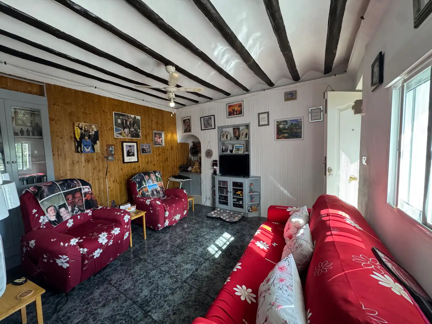Living room of Houses for sale in Cehegín  with Air Conditioner, Private garden and Terrace