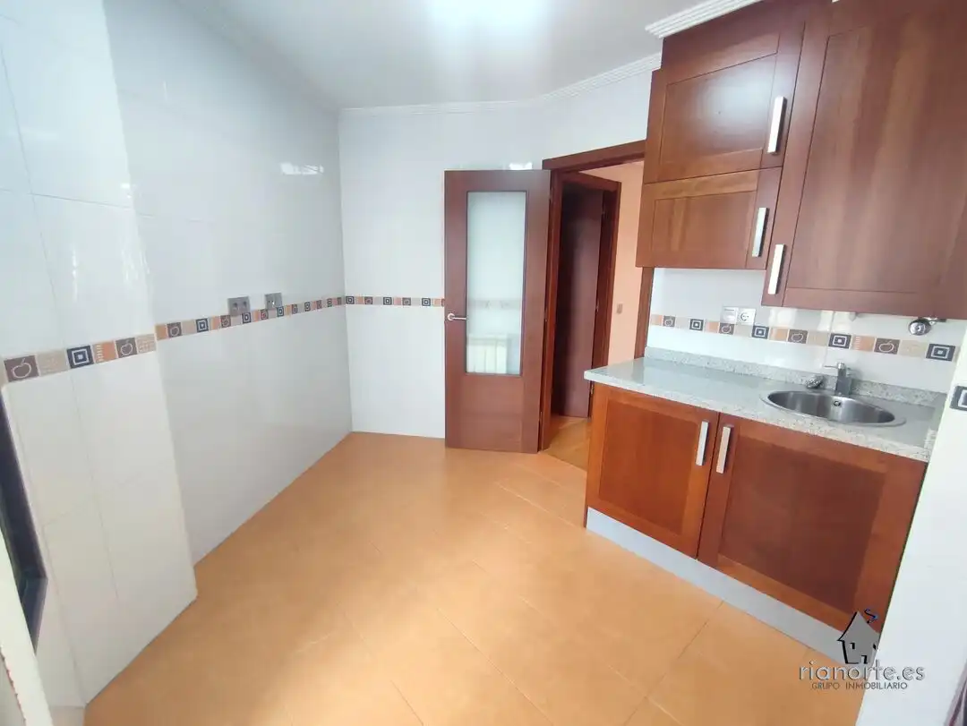 Kitchen of Flat for sale in Langreo  with Heating, Terrace and Storage room