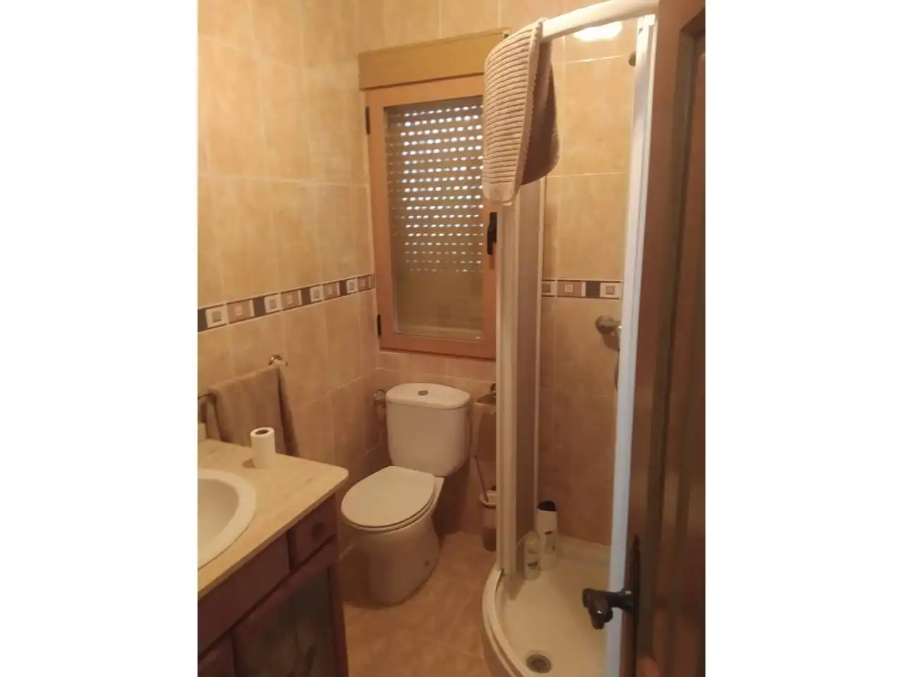 Baño de Finca rústica en venta en Daimiel con Aire acondicionado, Jardín privado y Terraza