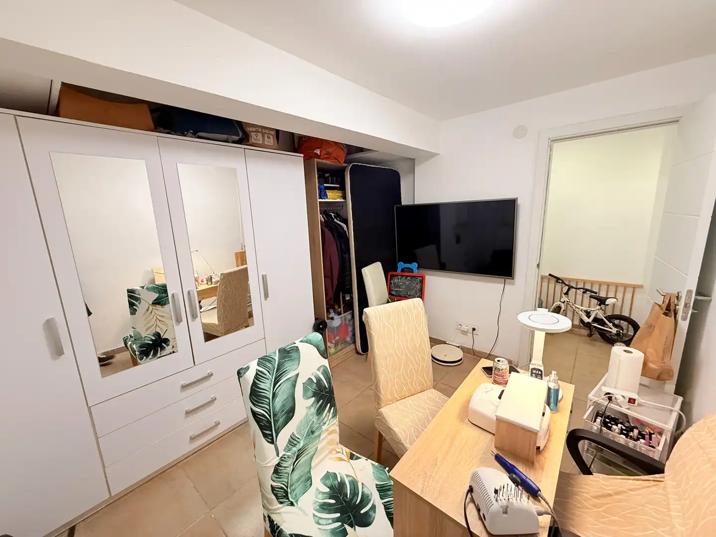 Bedroom of Flat for sale in  Palma de Mallorca  with Air Conditioner, Furnished and Home automation