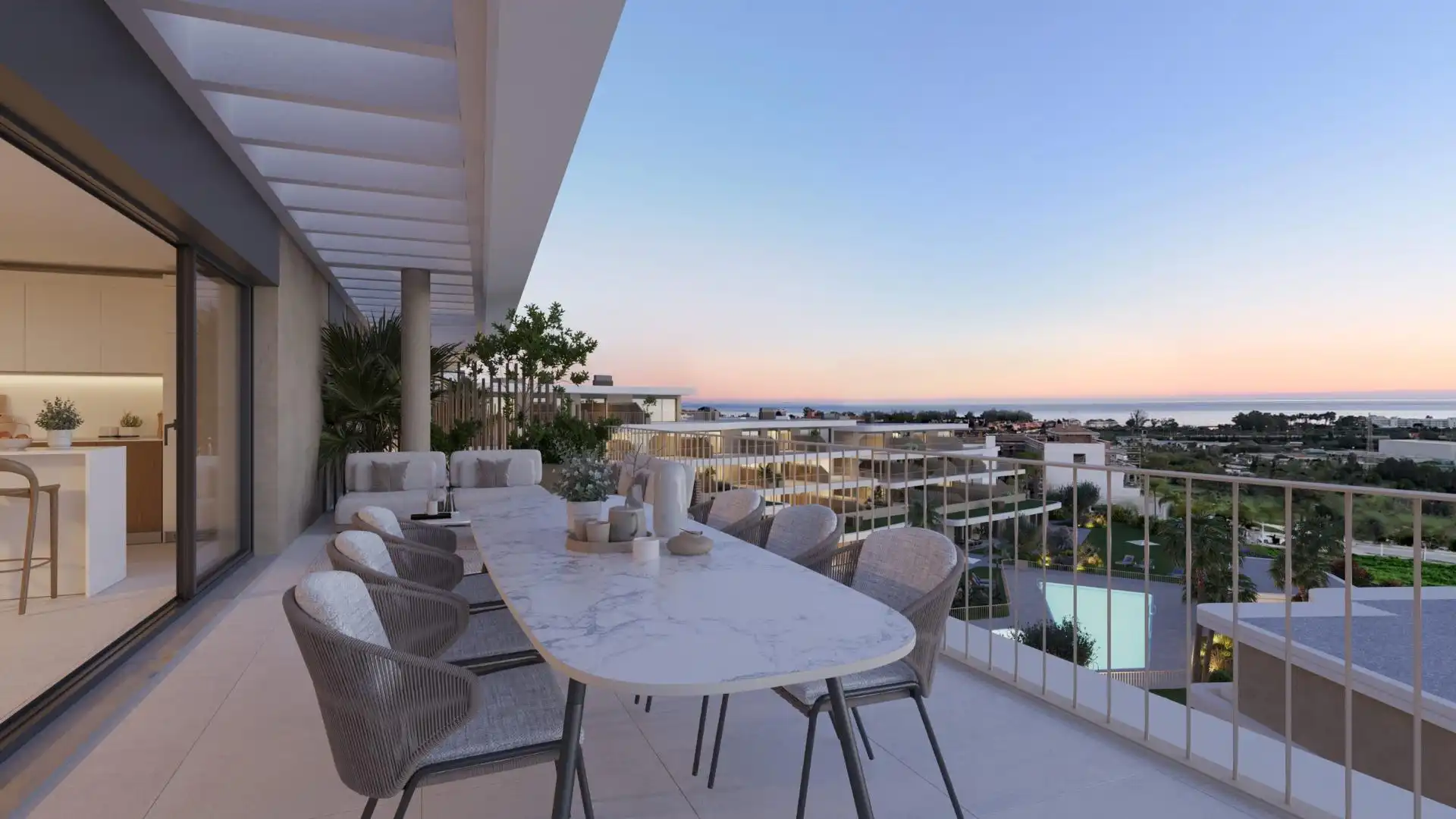 Terrassa de Planta baixa en venda en Estepona amb Aire condicionat, Calefacció i Jardí privat