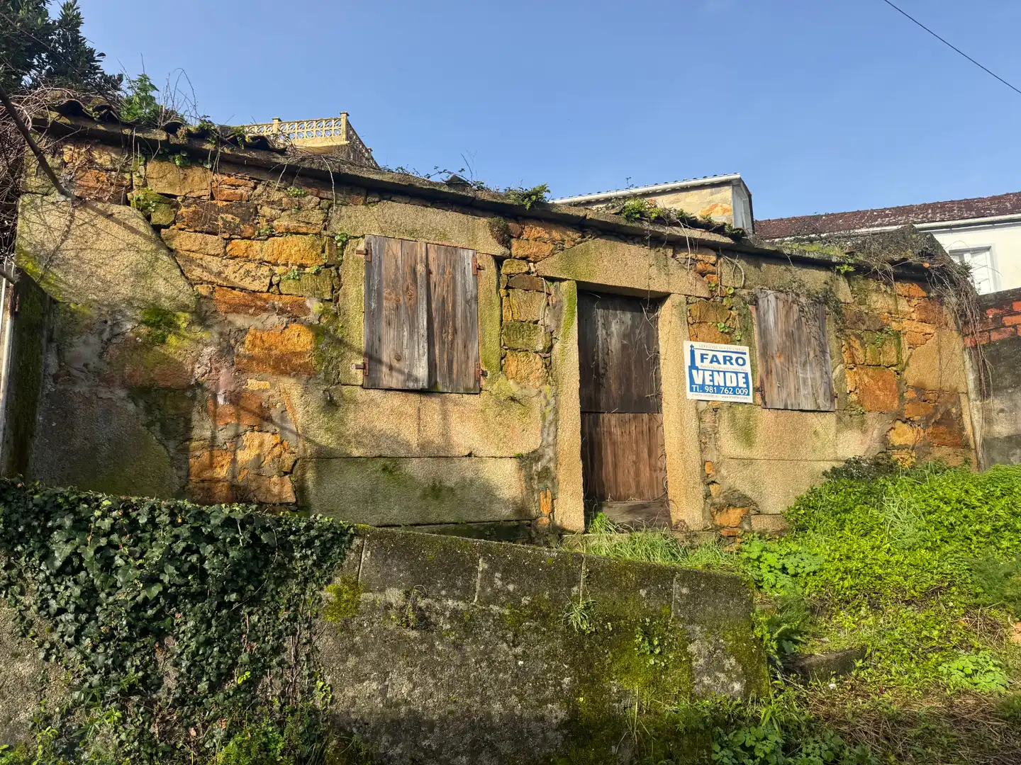 Vista exterior de Finca rústica en venta en Outes con Jardín privado y Terraza