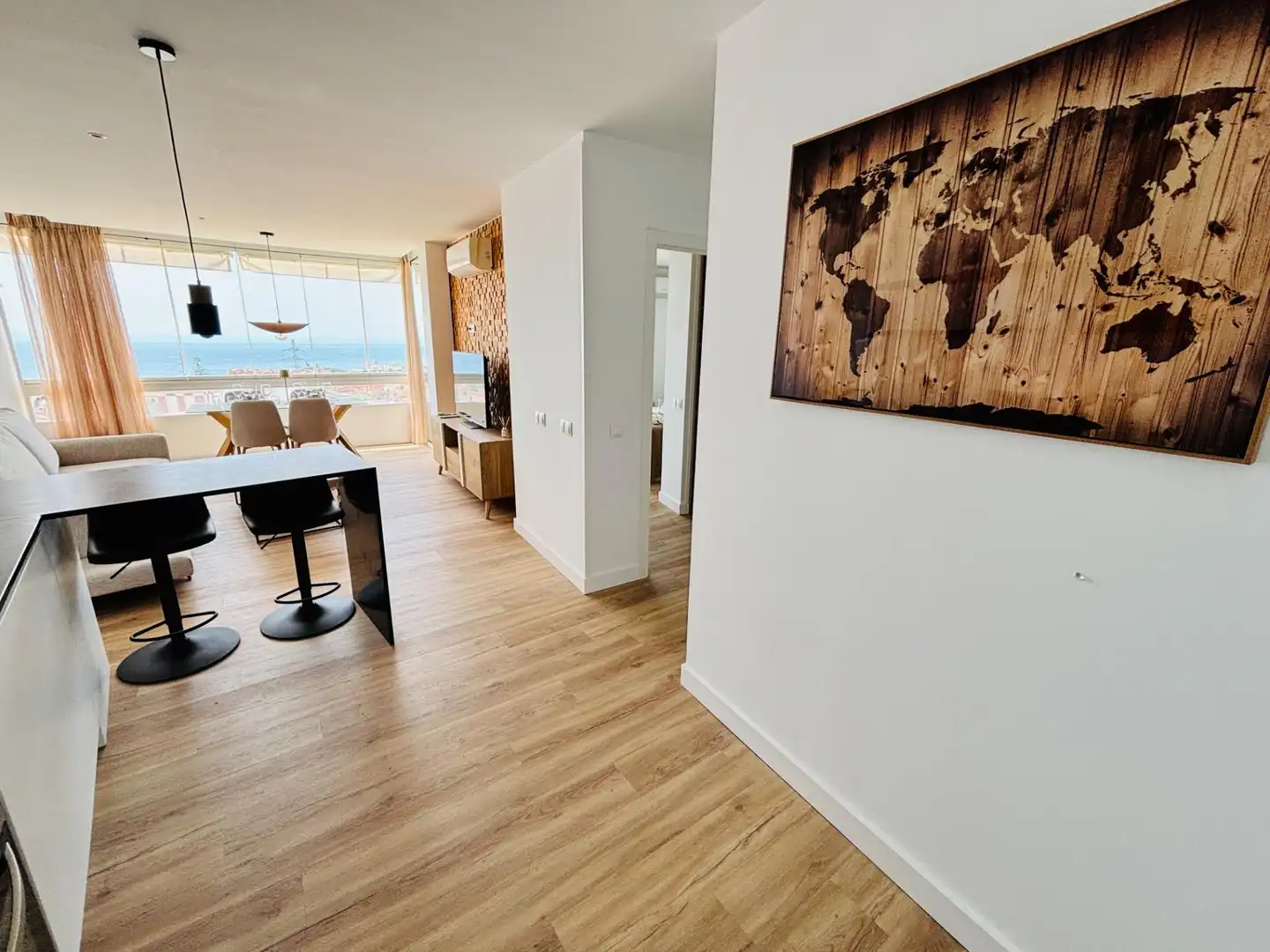 Sala d'estar de Apartament en venda en Fuengirola amb Aire condicionat, Calefacció i Terrassa