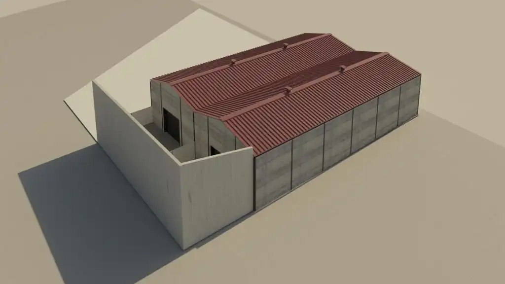 Außenansicht von Fabrikhallen zum Verkauf in Cuenca