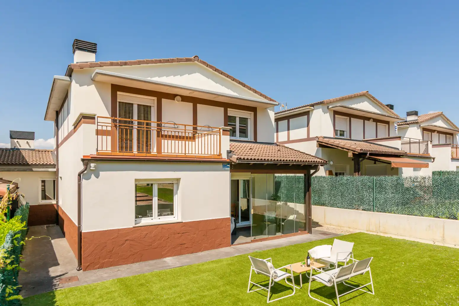 Vista exterior de Casa o chalet en venta en Berrioplano / Berriobeiti con Calefacción, Jardín privado y Parquet