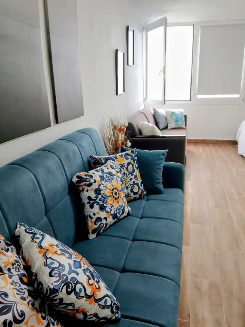 Sala d'estar de Loft en venda en Los Realejos amb Moblat, Rentadora i Microones