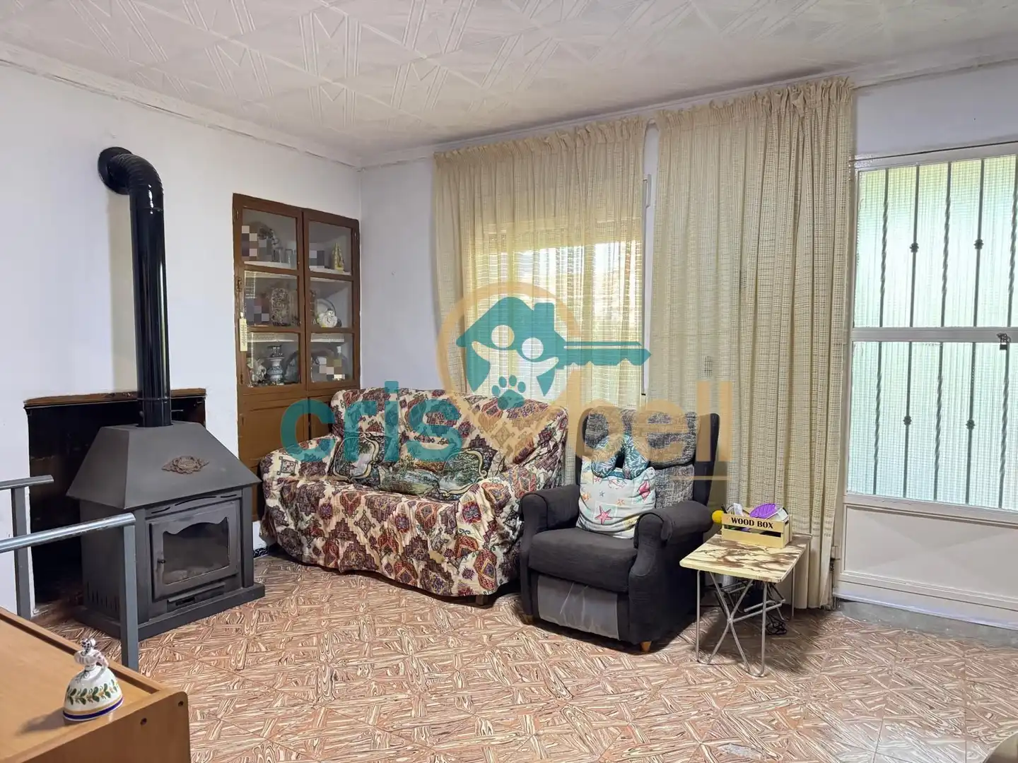 Sala de estar de Casa o chalet en venta en Lorca con Aire acondicionado, Jardín privado y Amueblado