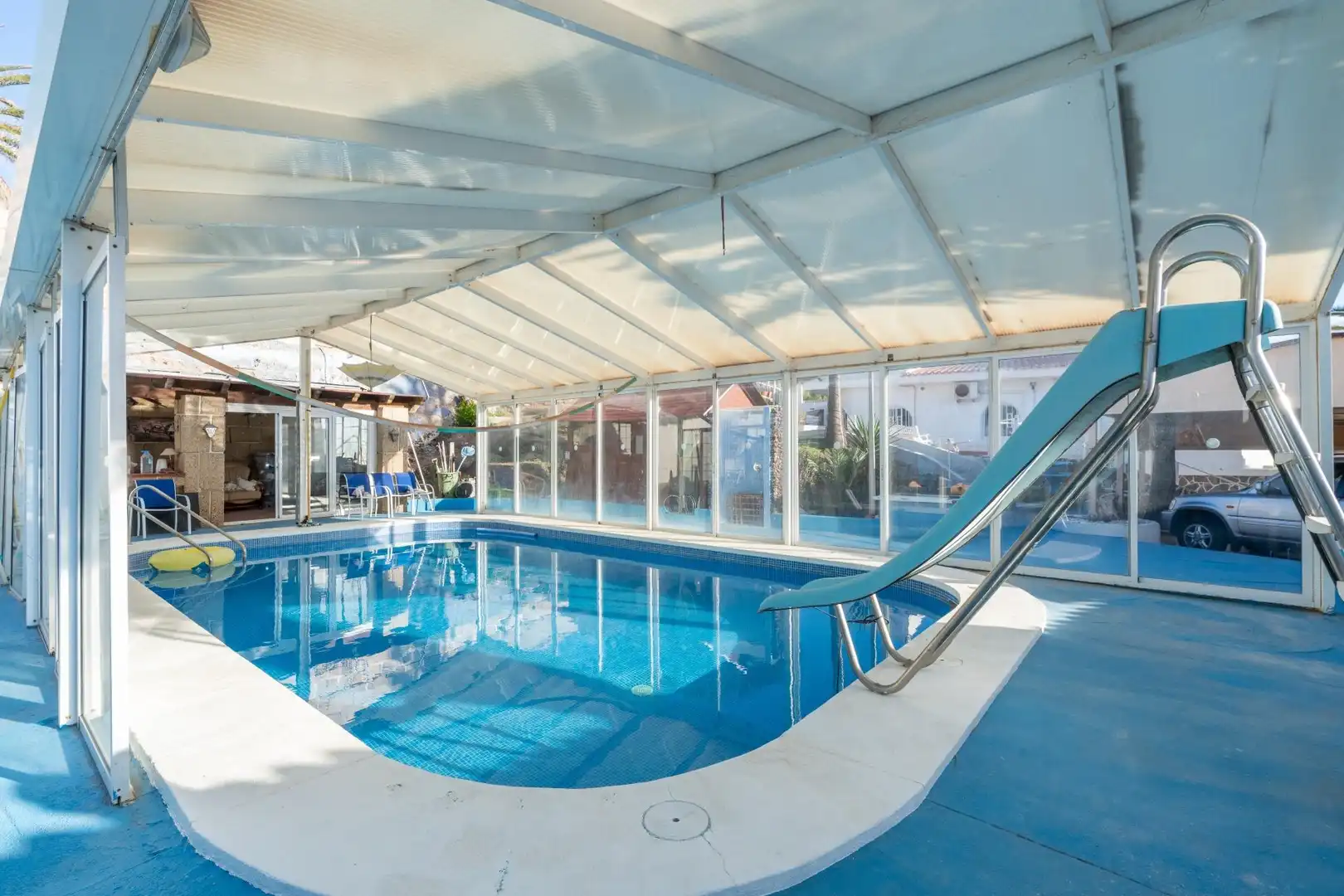 Piscina de Casa o xalet en venda en Granadilla de Abona amb Jardí privat, Terrassa i Piscina