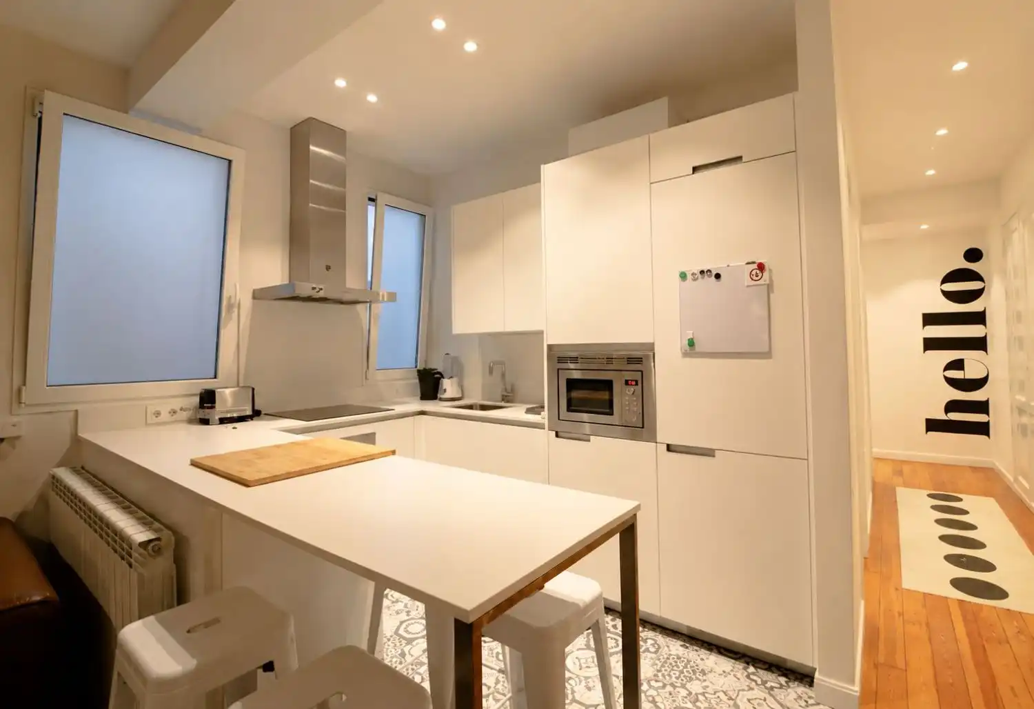 Cocina de Piso de alquiler en Vitoria - Gasteiz con Calefacción, Parquet y Amueblado