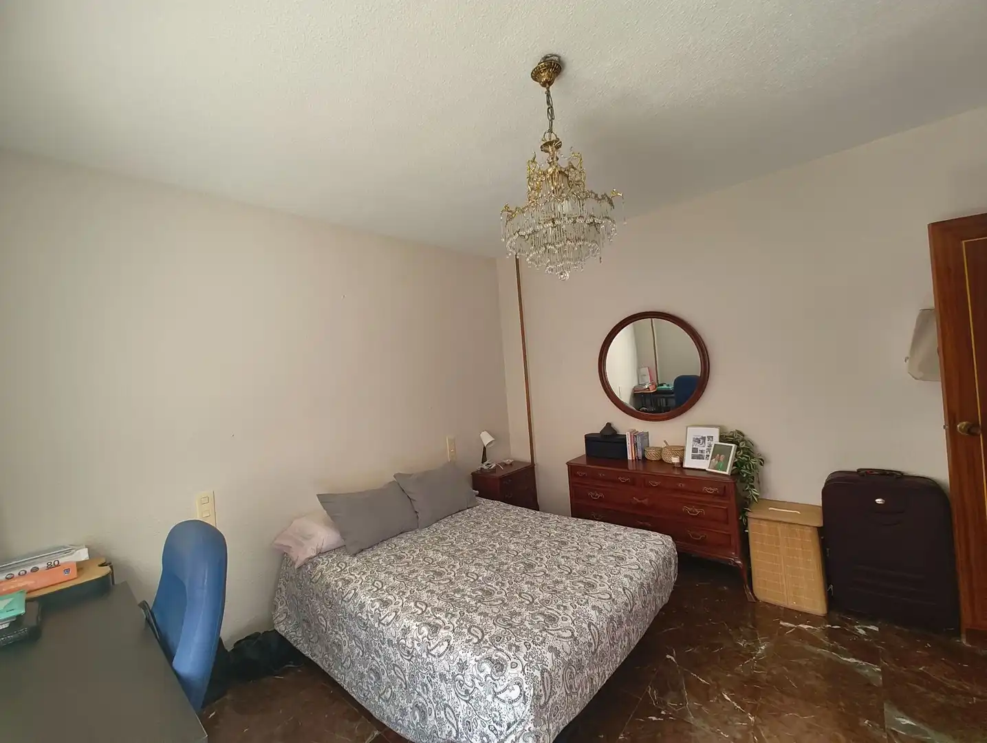 Bedroom of Flat for rent in Granada  with Air Conditioner, Heating and Furnished