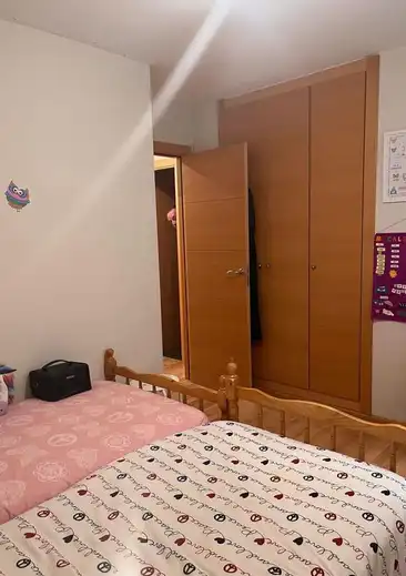 Bedroom of Flat for sale in San Leonardo de Yagüe  with Heating, Parquet flooring and Furnished