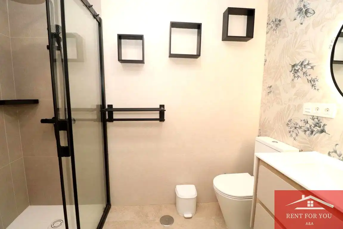 Badezimmer von Wohnung zur Miete in Alhaurín El Grande mit Klimaanlage und Terrasse