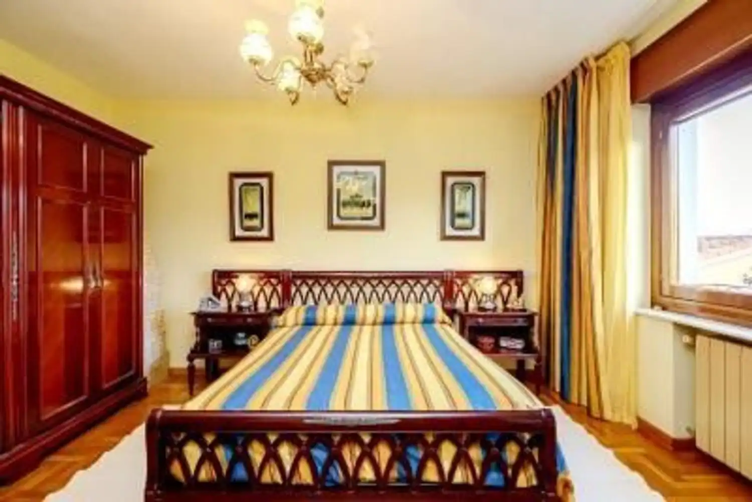 Bedroom of Houses for sale in Bimenes  with Heating, Private garden and Parquet flooring
