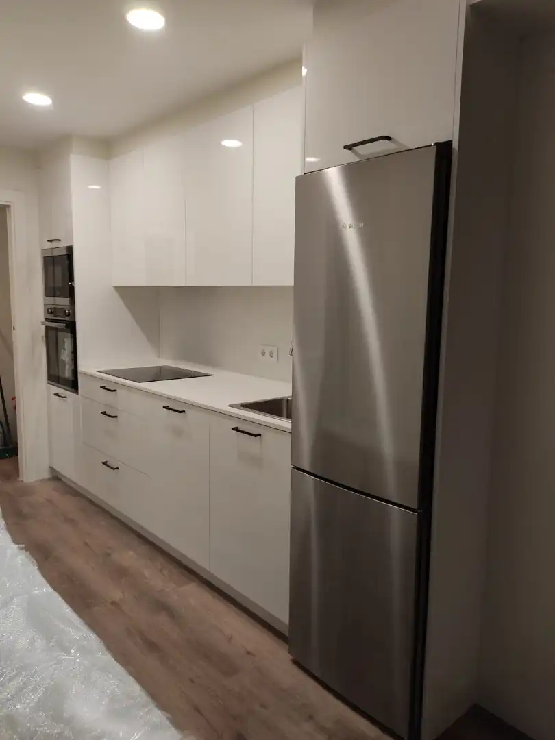 Kitchen of Flat for rent in Santiago de Compostela   with Furnished