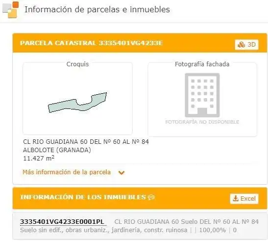 Terreno residencial en venta en Calle Calle Guadiana, 1, imagen 2