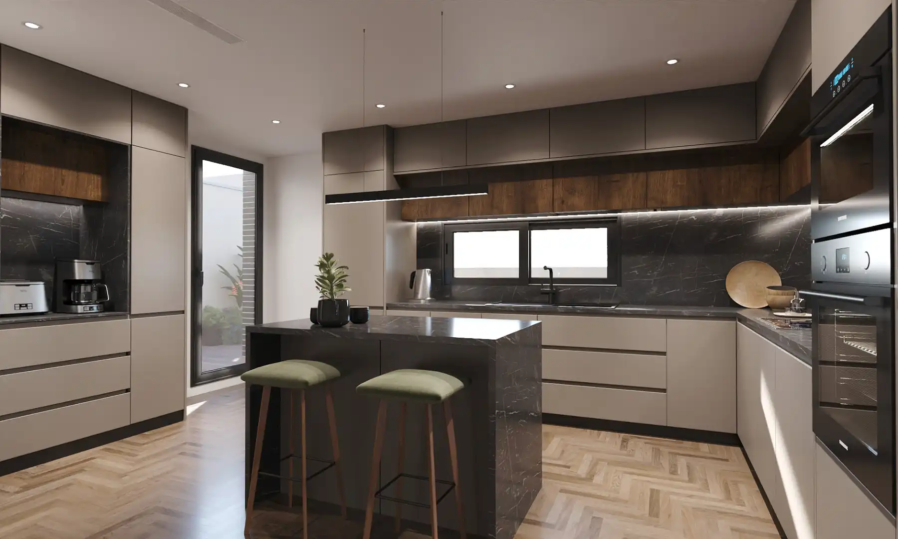 Cocina de Ático en venta en Murcia con Aire acondicionado, Calefacción y Parquet