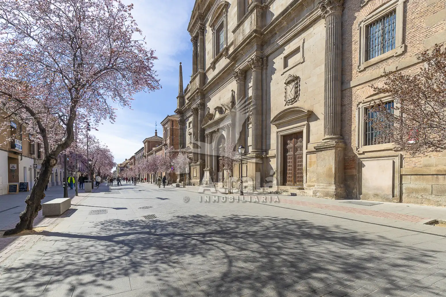 Vista exterior de Piso en venta en Alcalá de Henares con Calefacción, Jardín privado y Parquet
