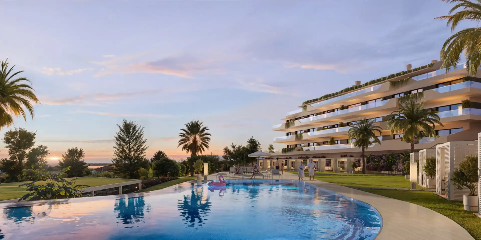 Apartament amb terrassa en venda a El Faro de Calaburra - Chaparral