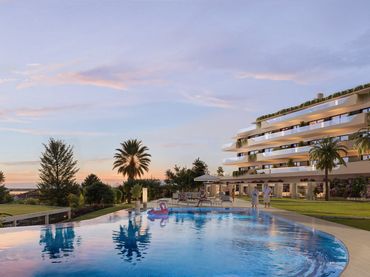 Apartamento con balcón en venta en El Faro de Calaburra - Chaparral