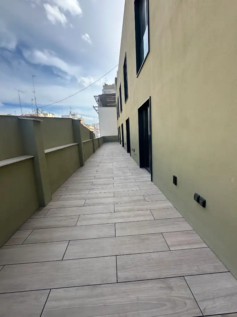 Terrassa de Àtic de lloguer en Valencia amb Aire condicionat, Calefacció i Parquet