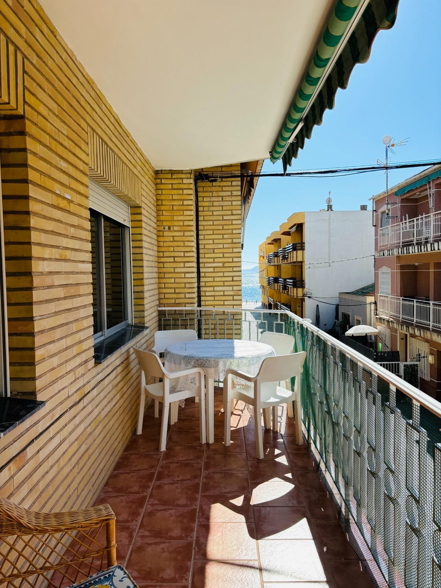 Balcony of Apartment for sale in Los Alcázares  with Air Conditioner and Balcony