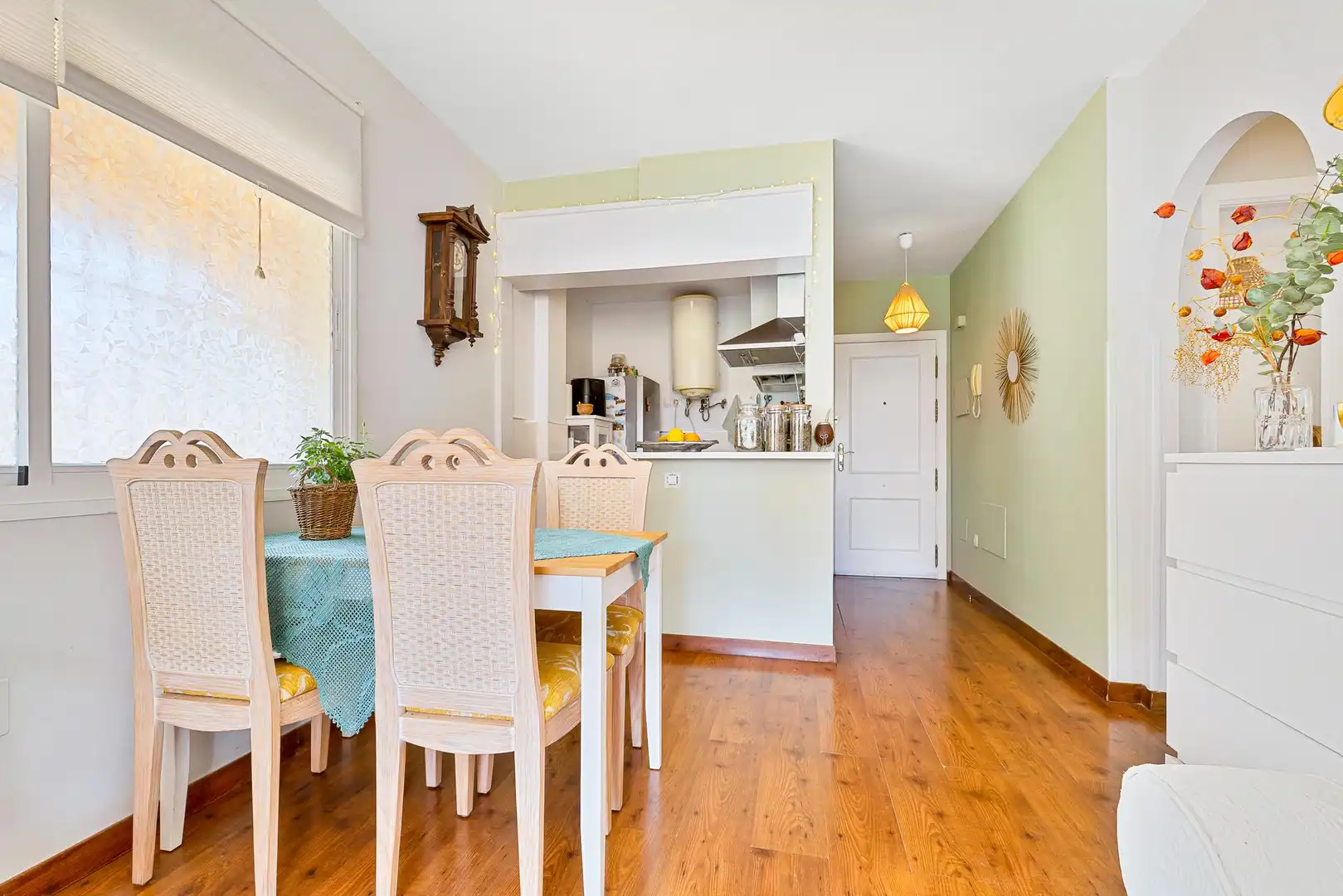 Comedor de Apartamento en venta en Fuengirola con Aire acondicionado, Calefacción y Parquet