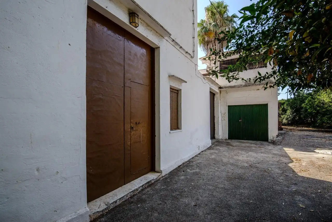 Vista exterior de Finca rústica en venda en Villanueva de Castellón amb Calefacció, Jardí privat i Terrassa