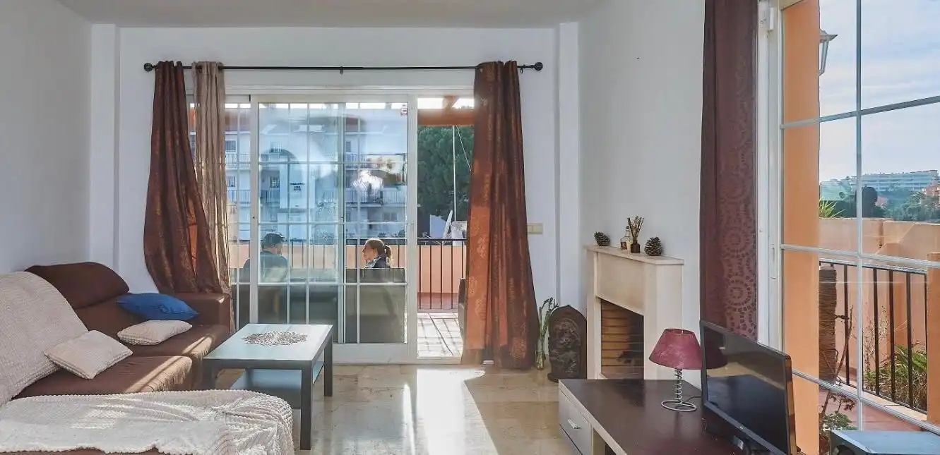 Living room of Houses for sale in Mijas  with Air Conditioner, Heating and Private garden