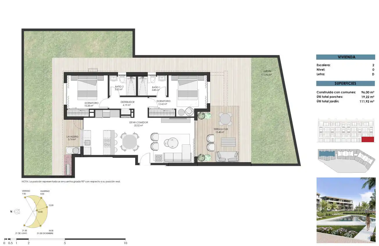 Apartment with terrace for sale in Mar Menor Golf, imagen 23