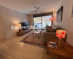 Living room of Flat to rent in Eivissa  with Air Conditioner, Terrace and Swimming Pool