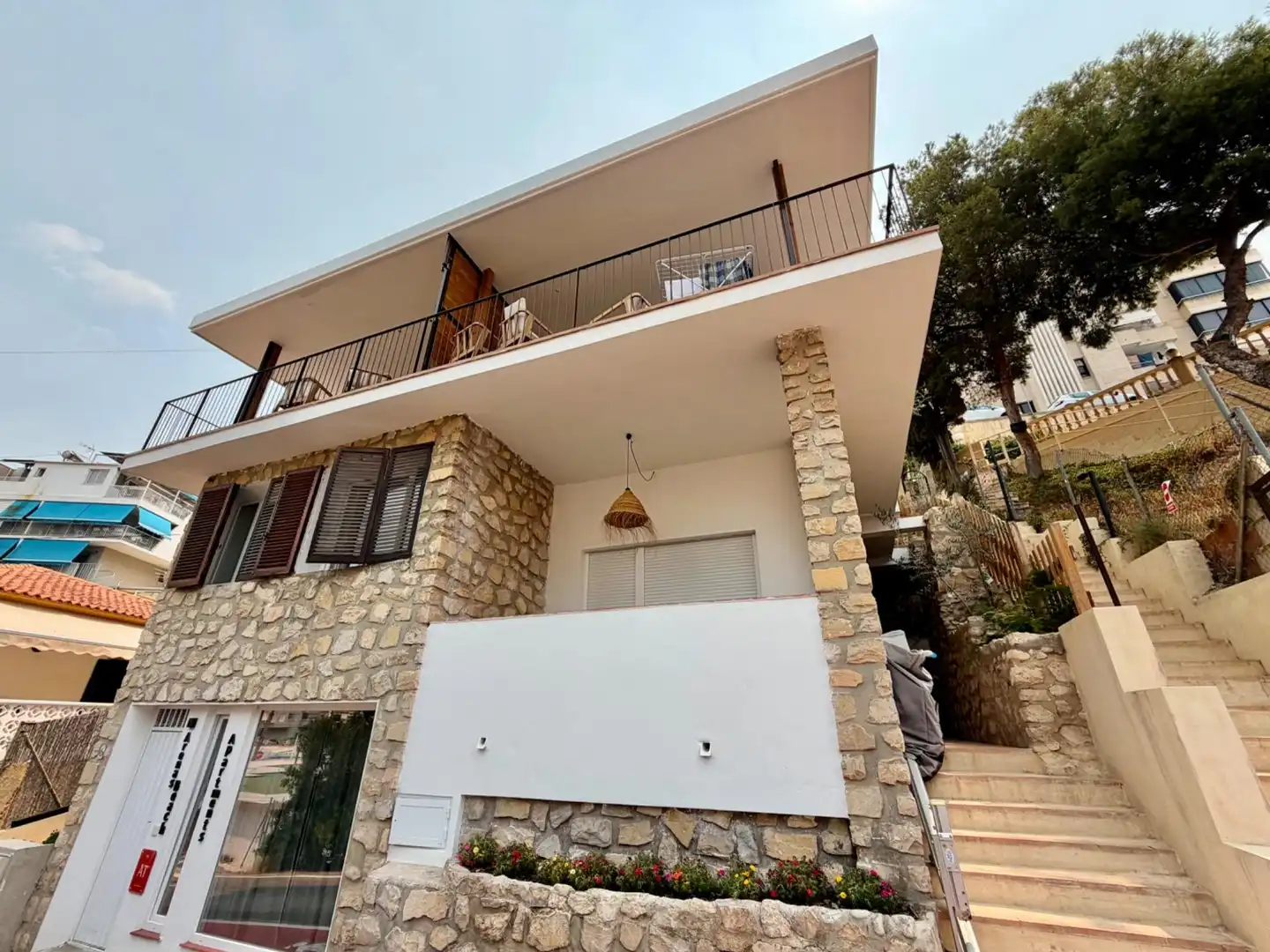 Vista exterior de Edificio en venta en Finestrat