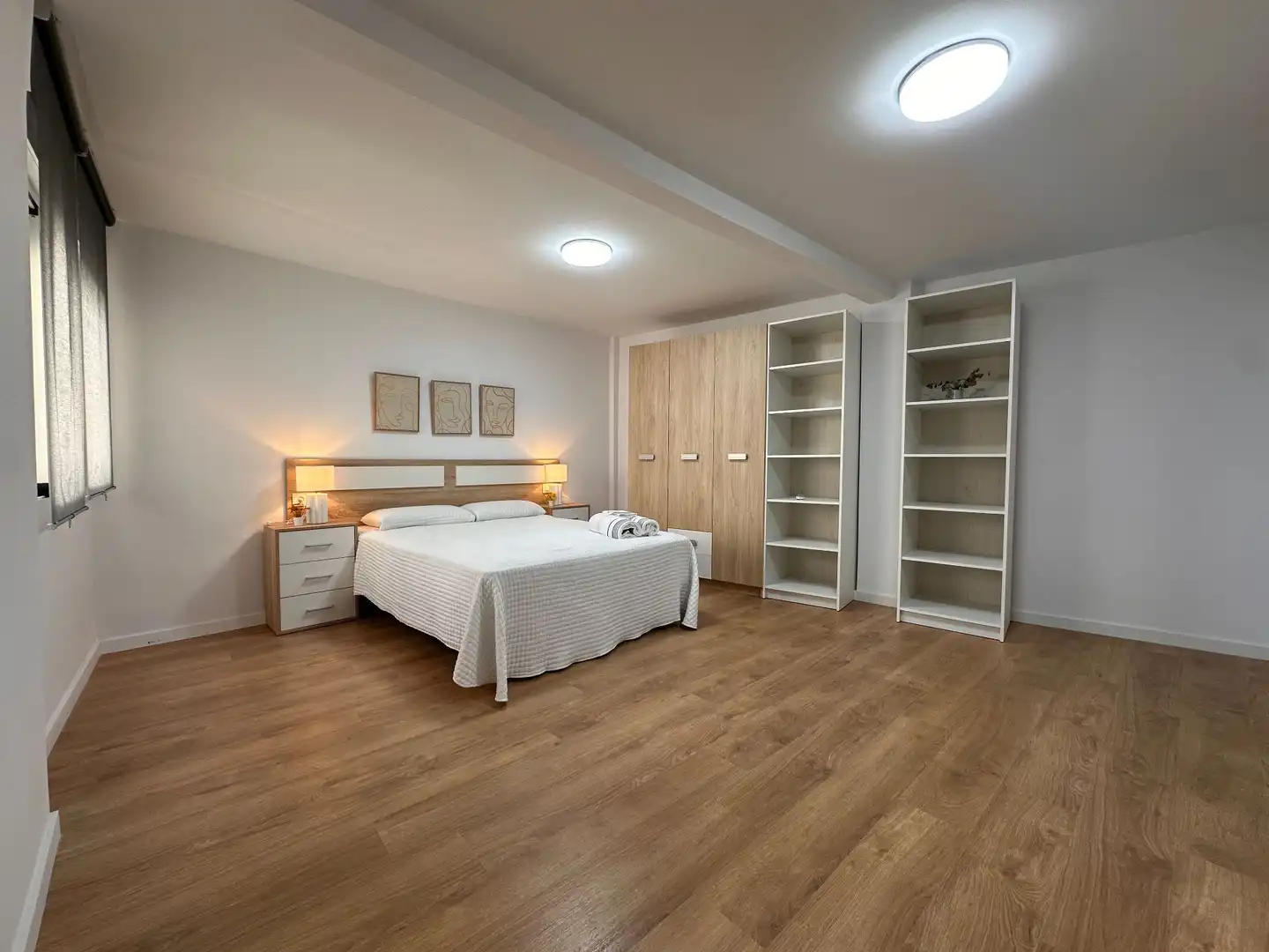 Schlafzimmer von Wohnung zum Verkauf in Albaida mit Heizung, Abstellraum und Möbliert