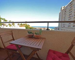 Terrassa de Apartament de lloguer en Benalmádena amb Aire condicionat, Terrassa i Piscina