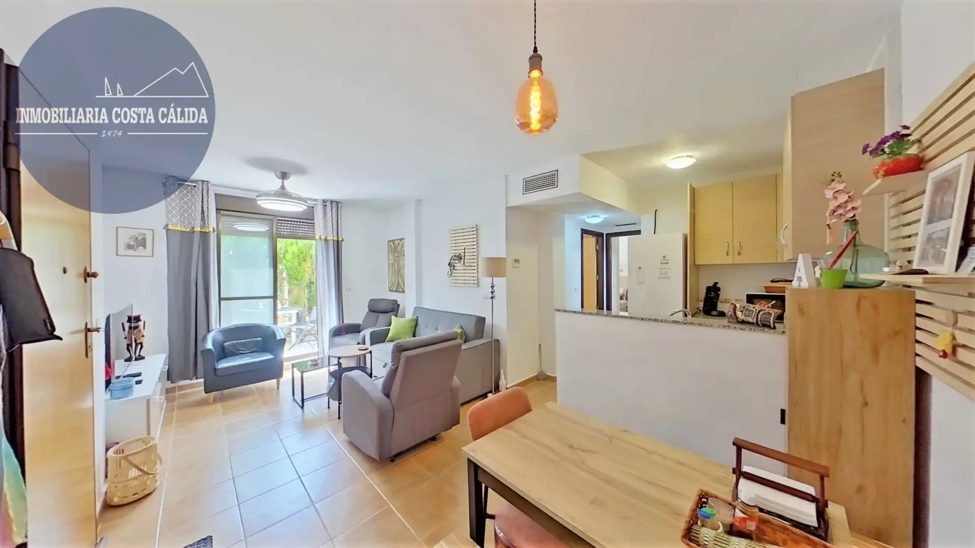 Living room of Apartments for sale in Águilas  with Air Conditioner, Heating and Private garden