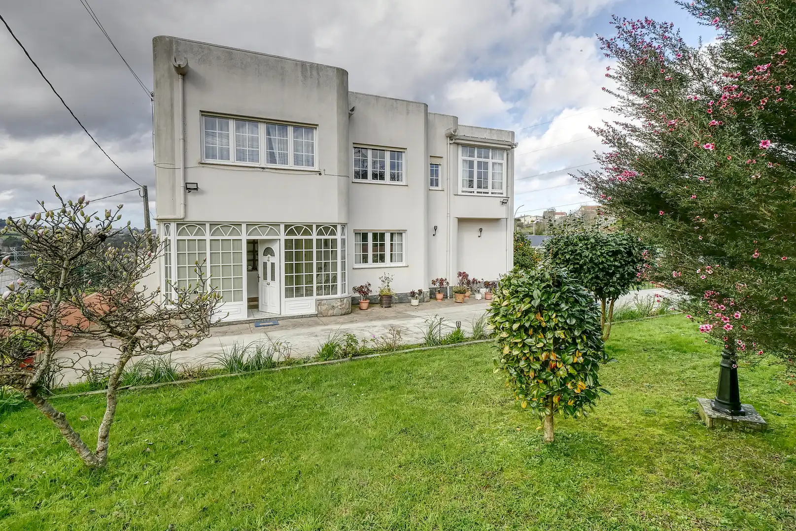 Vista exterior de Casa o chalet en venta en Bergondo con Calefacción, Jardín privado y Horno