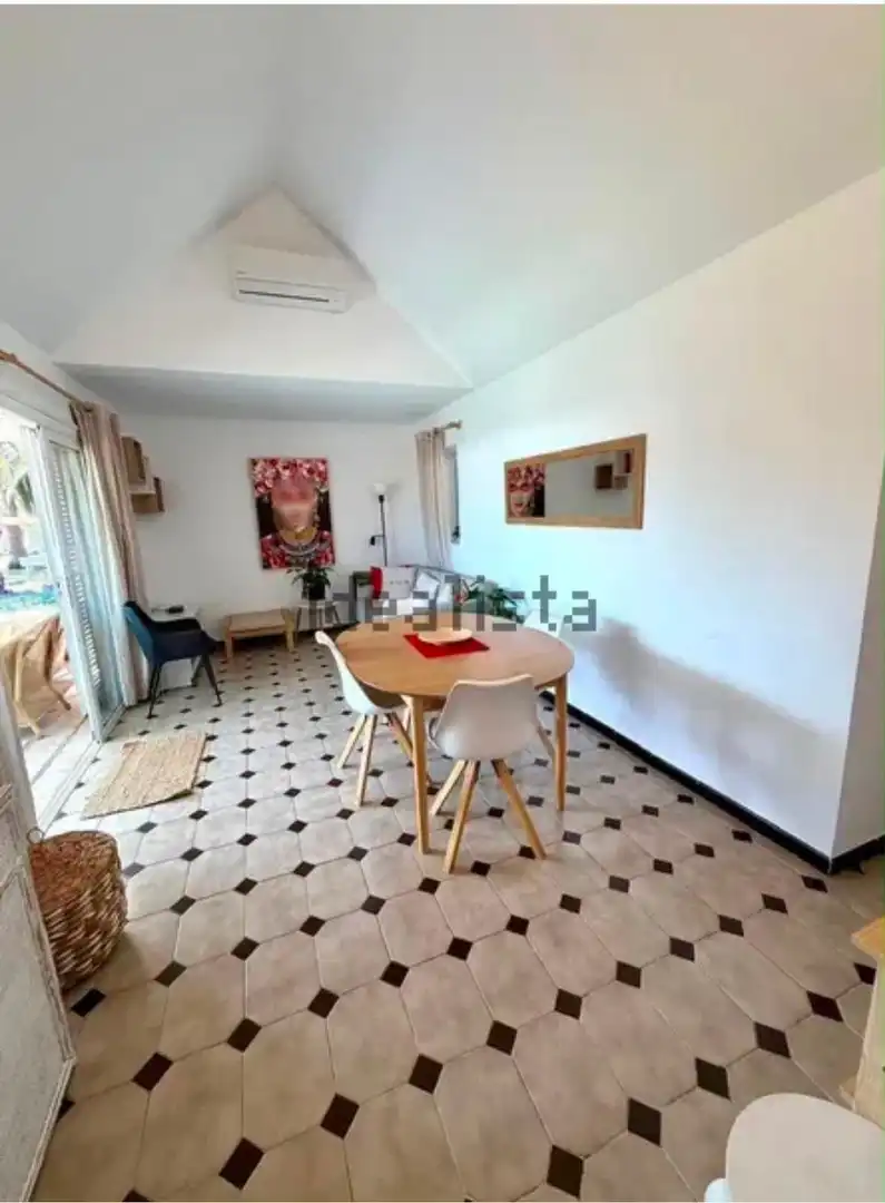 Vista exterior de Planta baixa de lloguer en San Bartolomé de Tirajana amb Jardí privat, Terrassa i Moblat