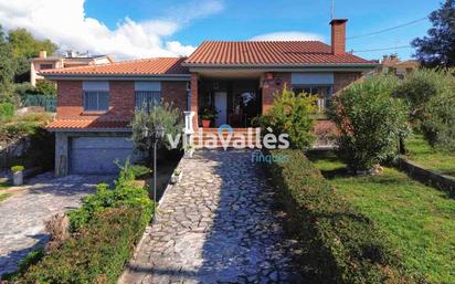 Exterior view of House or chalet for sale in Cànoves I Samalús  with Heating and Private garden