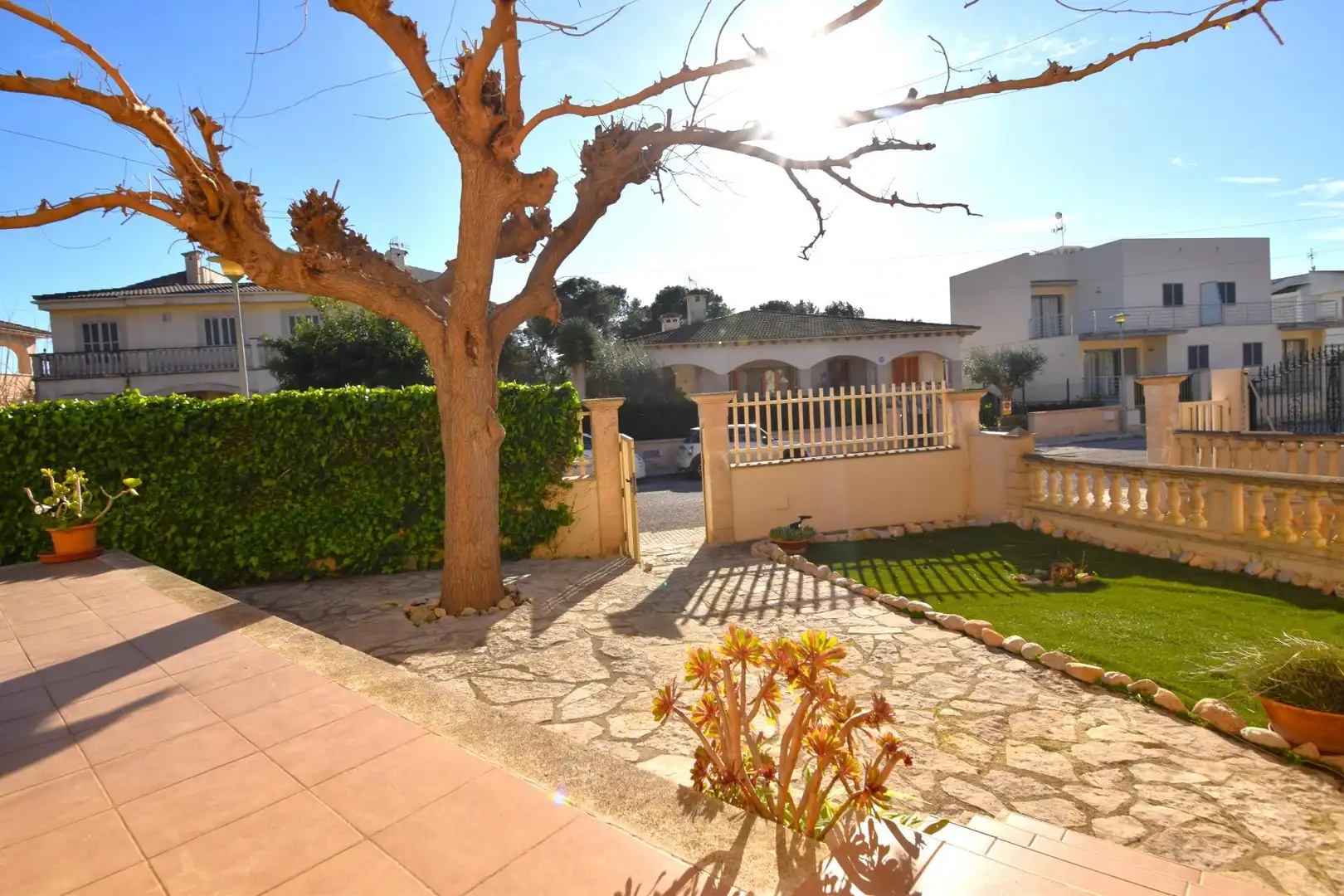 Garden of Houses for sale in Muro  with Private garden, Terrace and Furnished