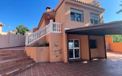 Exterior view of House or chalet for sale in Málaga Capital  with Private garden, Terrace and Storage room