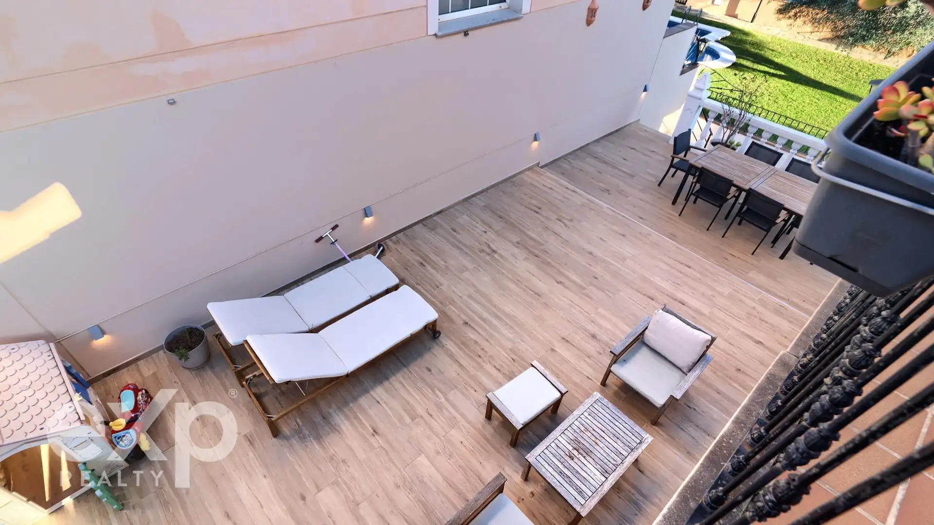 Terraza de Casa o chalet en venta en Godella con Aire acondicionado, Calefacción y Jardín privado
