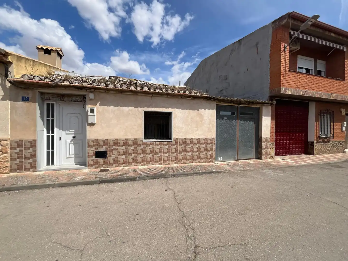 Vista exterior de Casa o xalet en venda en Arenas de San Juan 
