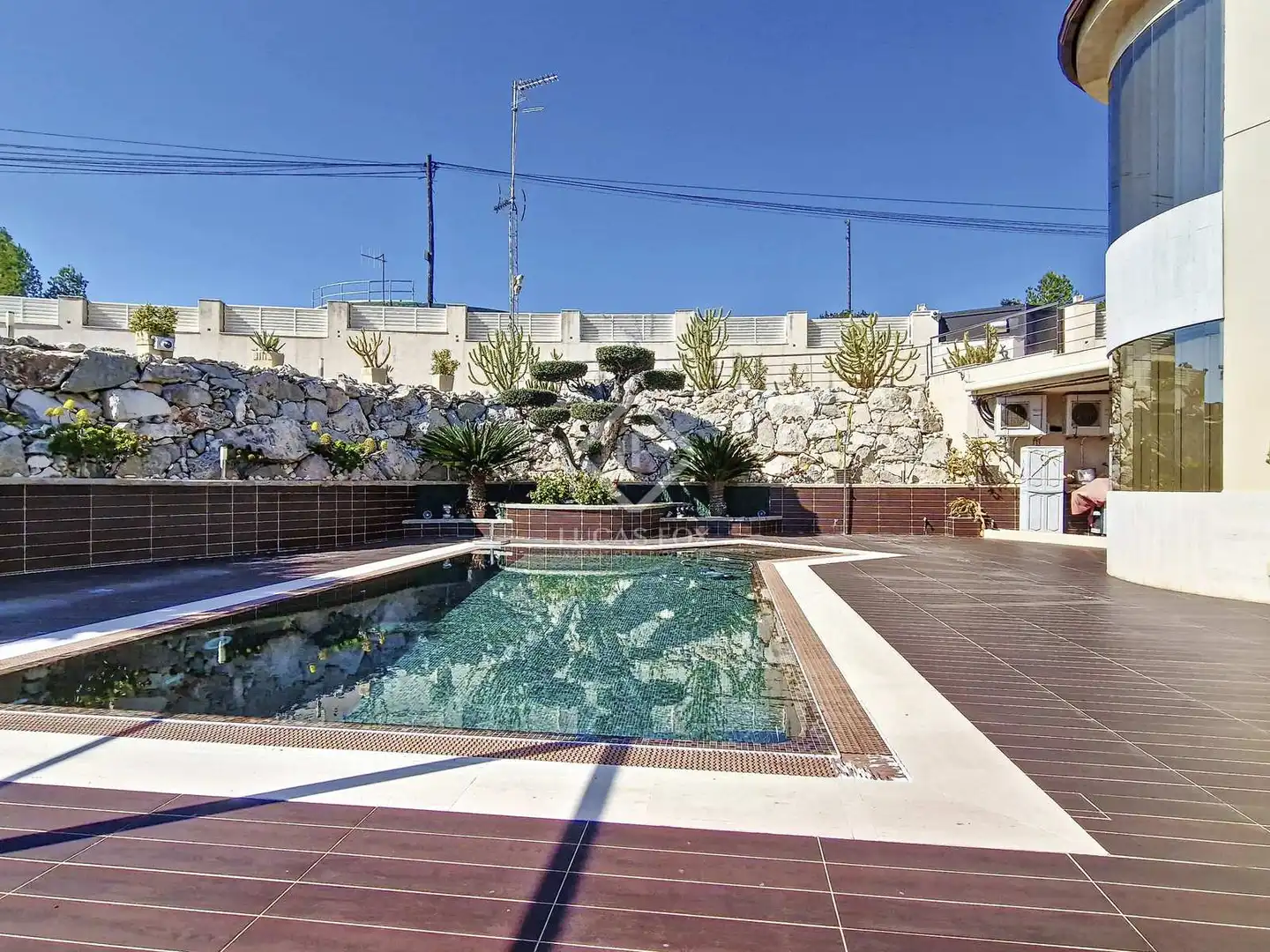 Piscina de Casa o chalet en venta en Cunit con Aire acondicionado, Calefacción y Jardín privado