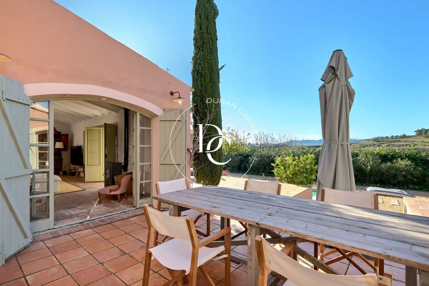 Terraza de Casa o chalet en venta en Torrelles de Foix con Aire acondicionado, Calefacción y Jardín privado