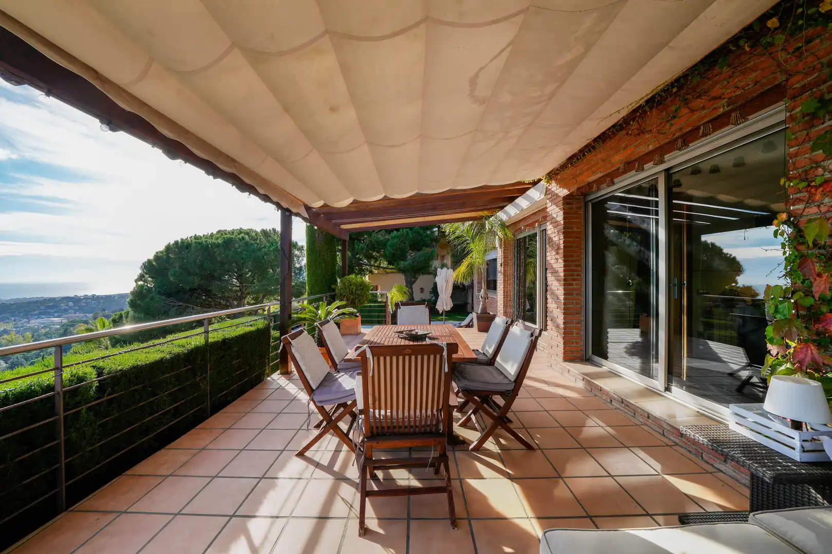 Terraza de Casa o chalet en venta en Cabrils con Aire acondicionado, Trastero y Piscina