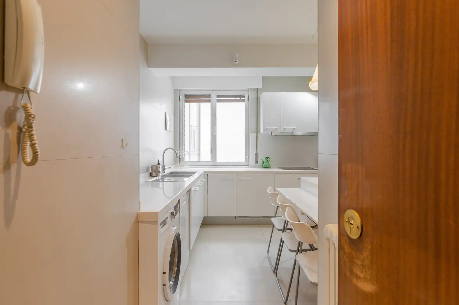 Cocina de Piso de alquiler en  Pamplona / Iruña con Aire acondicionado, Calefacción y Terraza