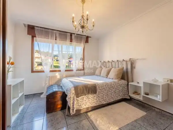 Bedroom of Houses for sale in Baiona  with Heating, Private garden and Parquet flooring