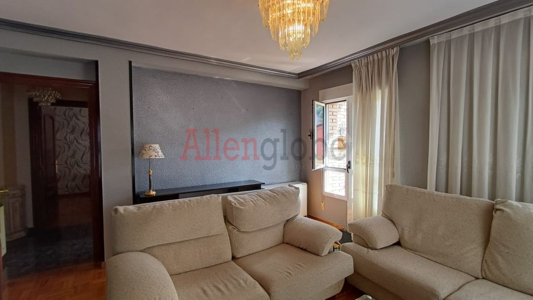 Living room of Flat for sale in San Martín del Rey Aurelio  with Heating, Terrace and Storage room